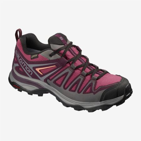 Scarpe Trekking Salomon X ULTRA 3 PRIME GTX W Donna Rosa IT 5-I61